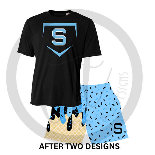 Sting Black Plate Drifit Tee PRESALE