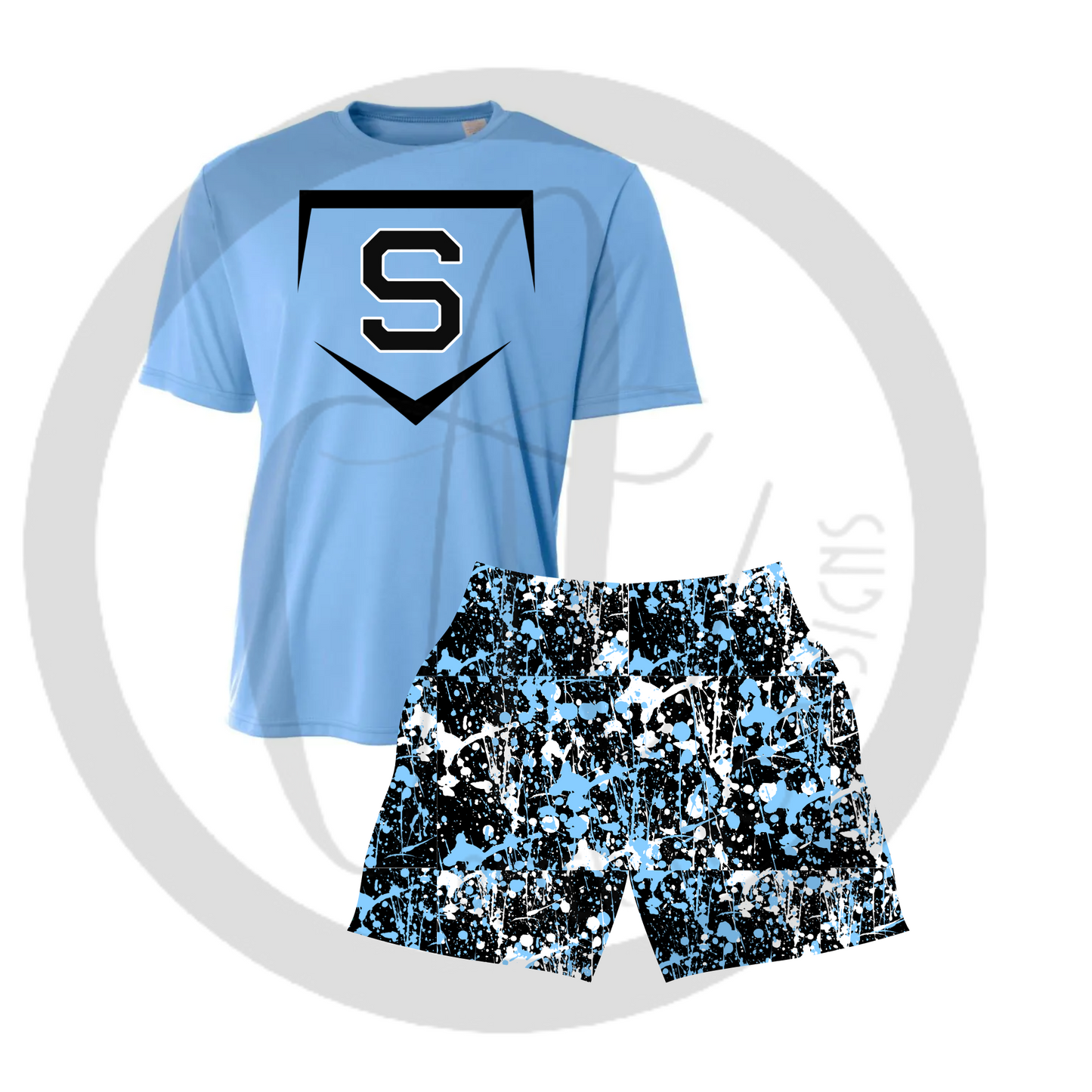 Sting Blue Plate Drifit Tee PRESALE A4