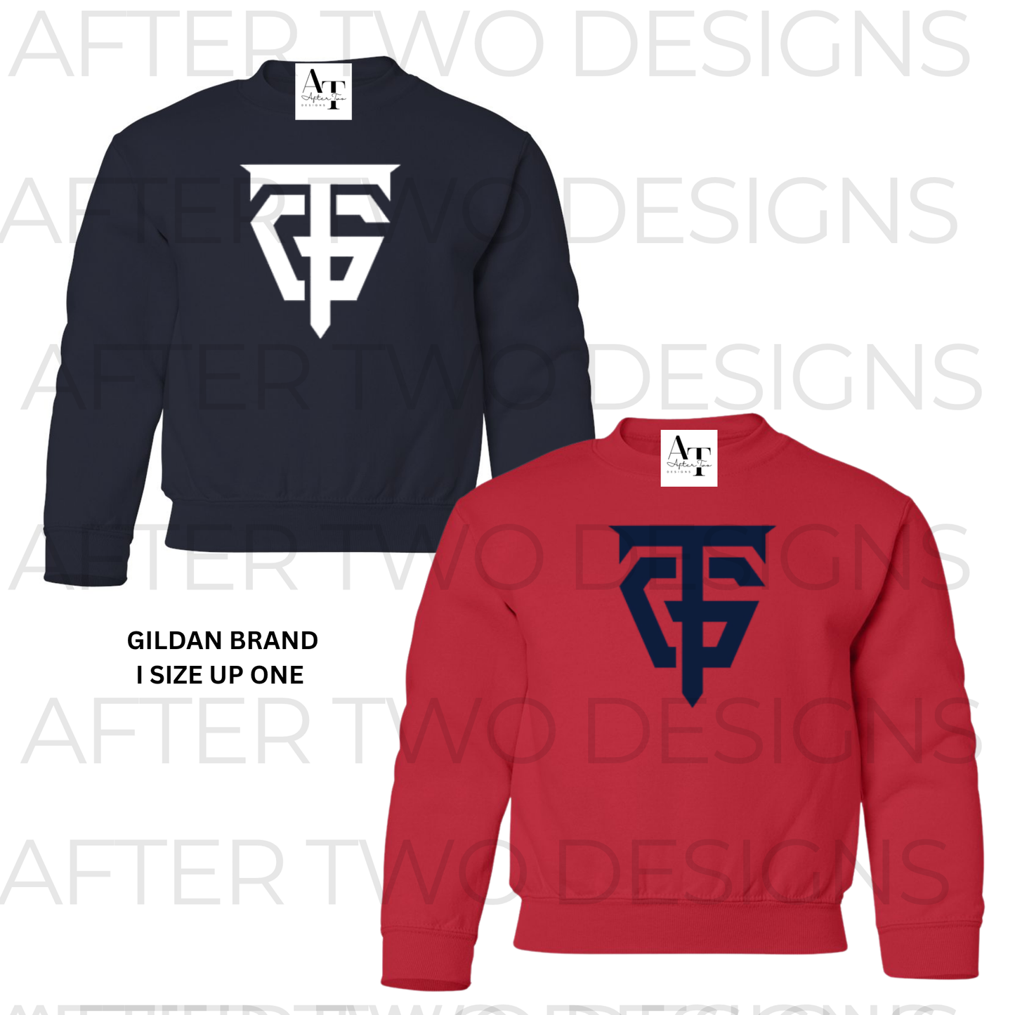TG Crewneck Sweatshirt Gildan - MTO