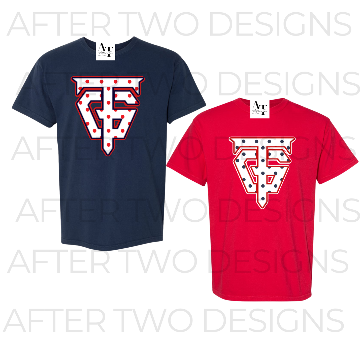 TG Dots Comfort Colors Tee - PRESALE