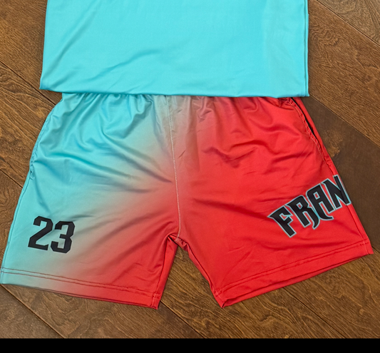 Colorblock Shorts by A2D- PRESALE