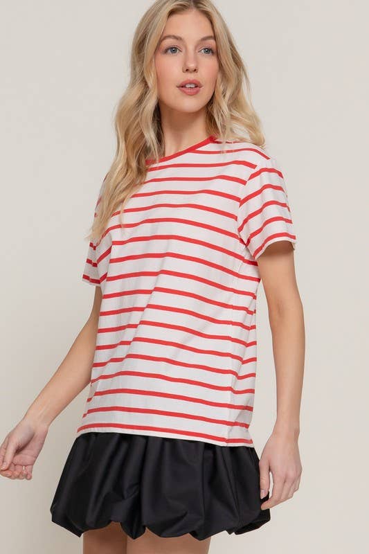 Stripe Oversize T-shirt