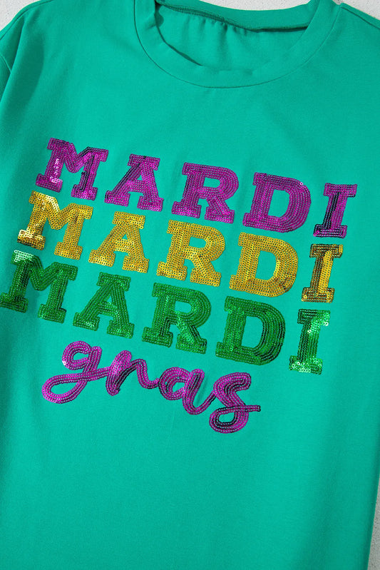 Pre-Sale Green Sequin Tee