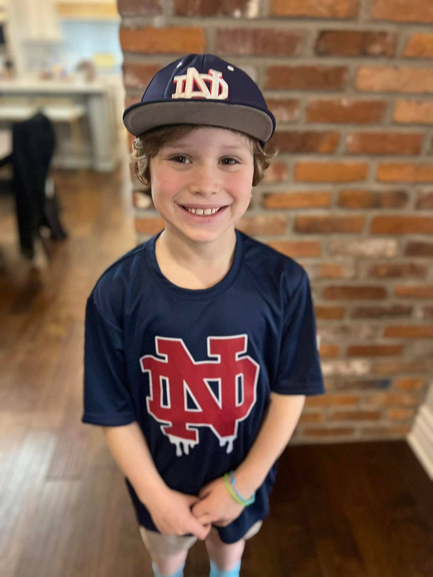 Red Navy ND Drip -A4 DriFit