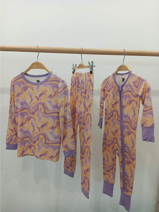 Child Bamboo Tie Dye Pajamas