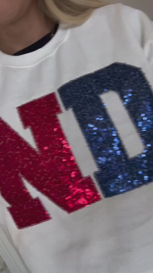 ND Sequin Sweatshirt